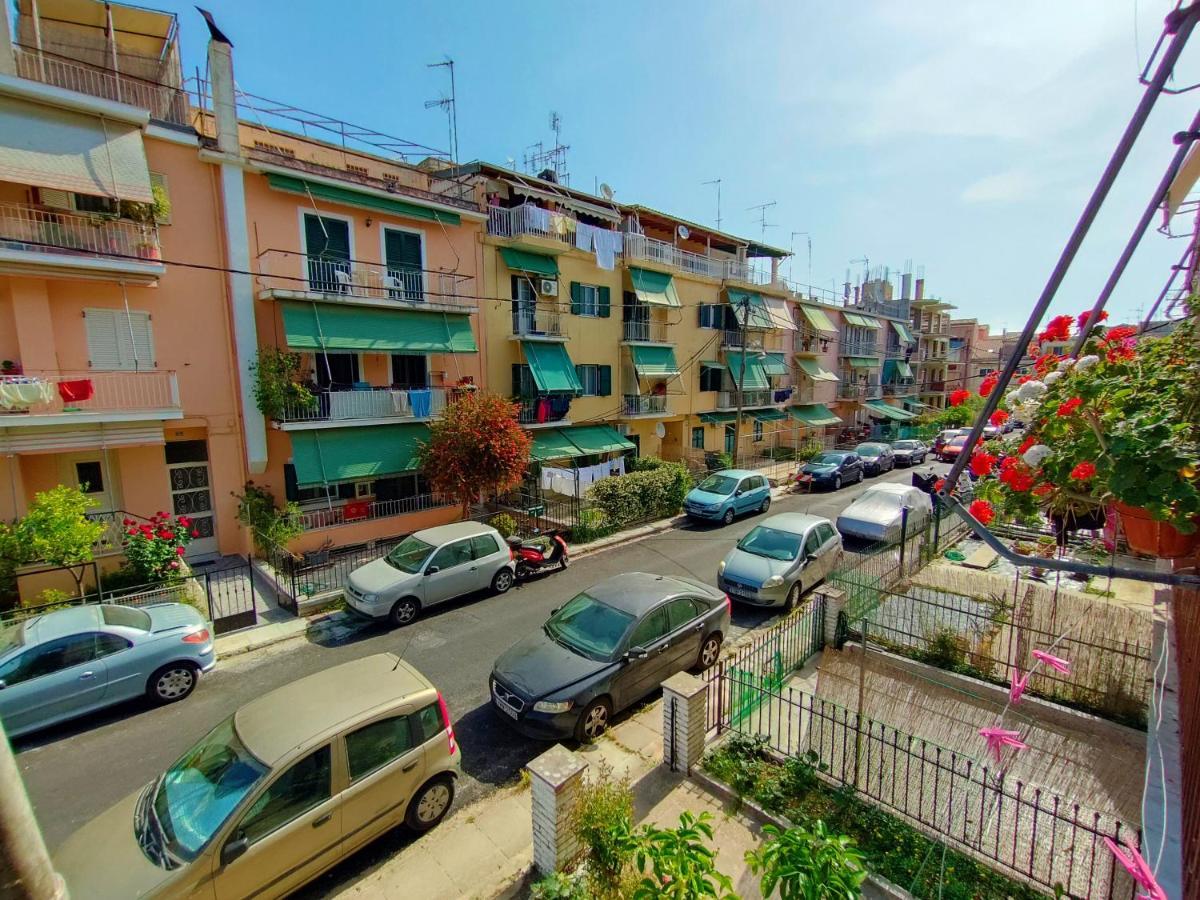Maria Apartment Garitsa Corfu Corfu  ภายนอก รูปภาพ